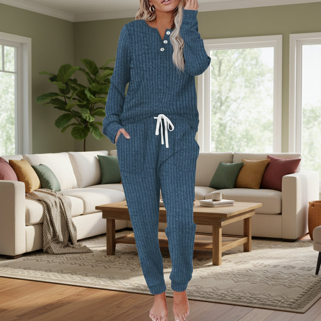 Abby – Cozy Two Piece Loungewear Set